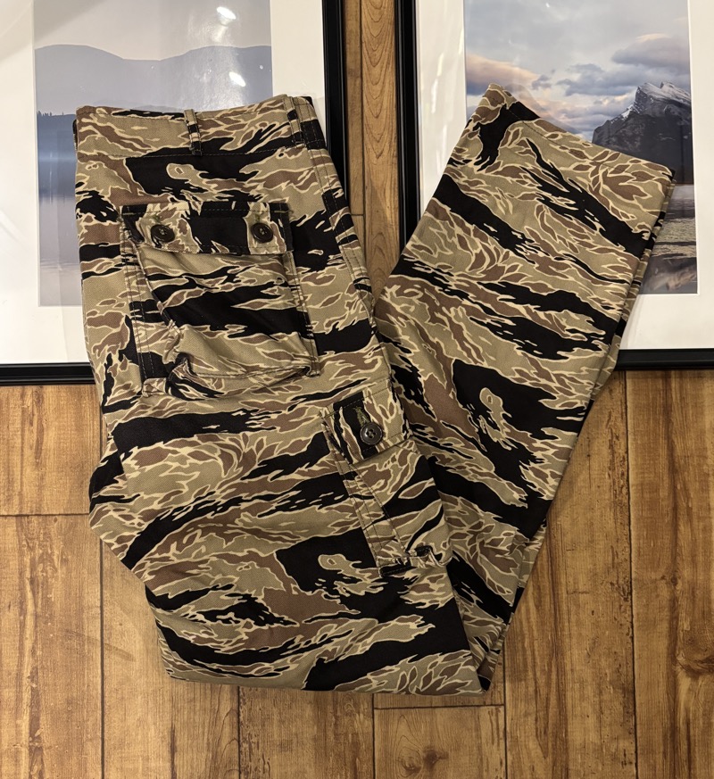 THE REAL McCOY'S(リアルマッコイズ) タイガーカモ トラウザー カーゴ