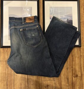 ビンテージ Lee(リー) 50s 101Z ジーンズ デニムパンツ サイド黒タグ 両耳の買取実績