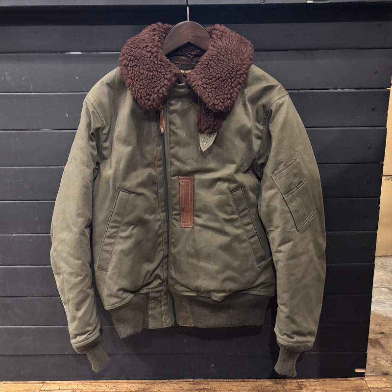 FREEWHEELERS (フリーホイーラーズ) B-15B フライトジャケット プレーンモデル