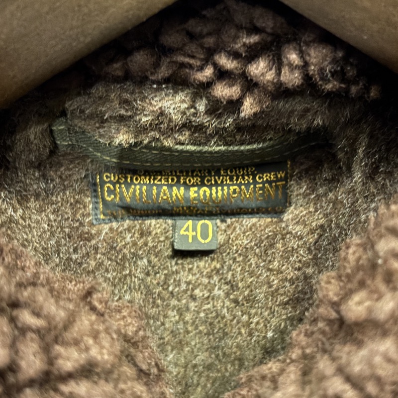 FREEWHEELERS (フリーホイーラーズ) B-15B フライトジャケット プレーンモデル