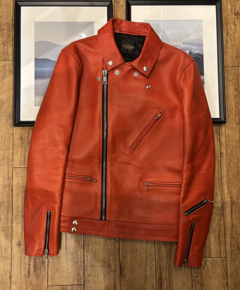FINECREEK＆CO(ファインクリーク＆コー) Clubman(クラブマン) ダブルライダースジャケット ホースハイド