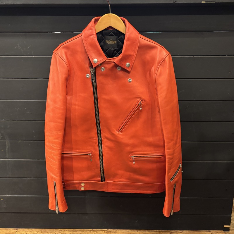FINECREEK＆CO(ファインクリーク＆コー) Clubman(クラブマン) ダブルライダースジャケット ホースハイド