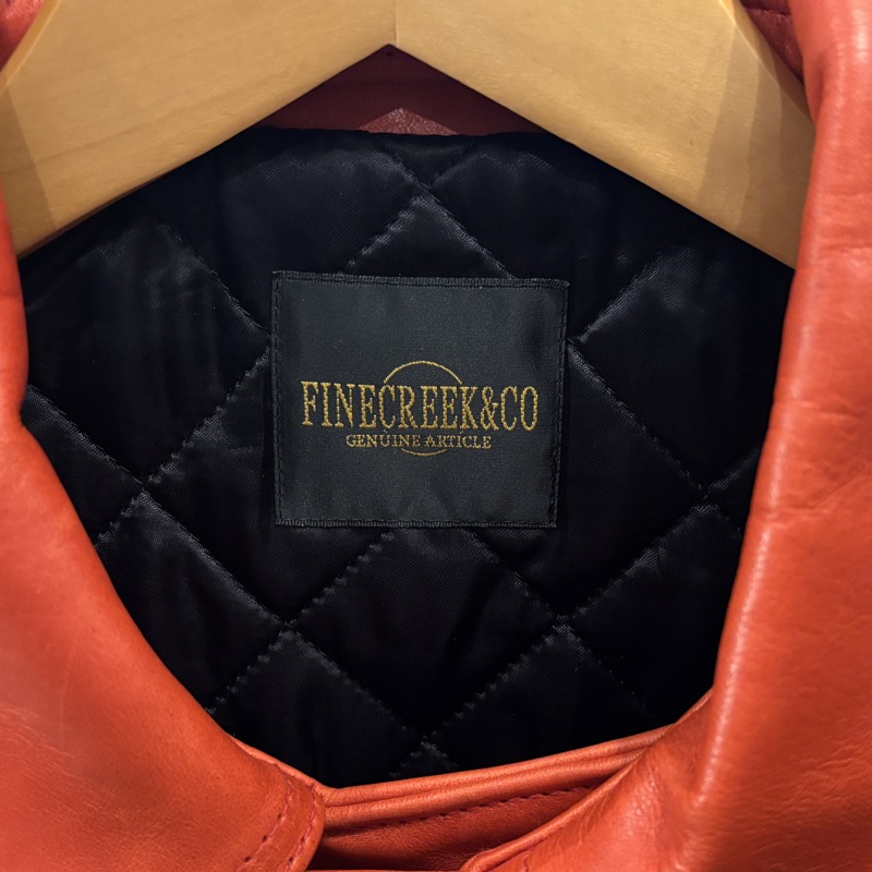 FINECREEK＆CO(ファインクリーク＆コー) Clubman(クラブマン) ダブルライダースジャケット ホースハイド