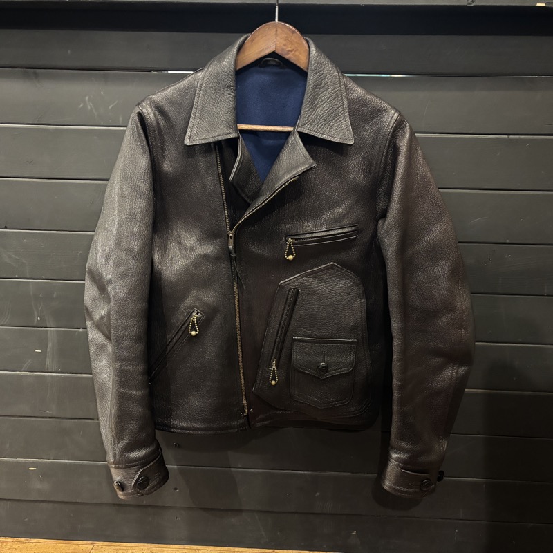 Dapper's(ダッパーズ) JOHNSON BROS (ジョンソンブロス) ゴートスキンレザージャケット