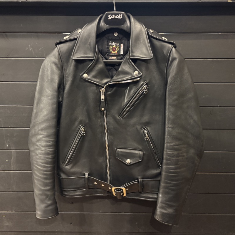 Schott(ショット)の613UST トール ワンスター ライダース レザージャケットを買取りしました!