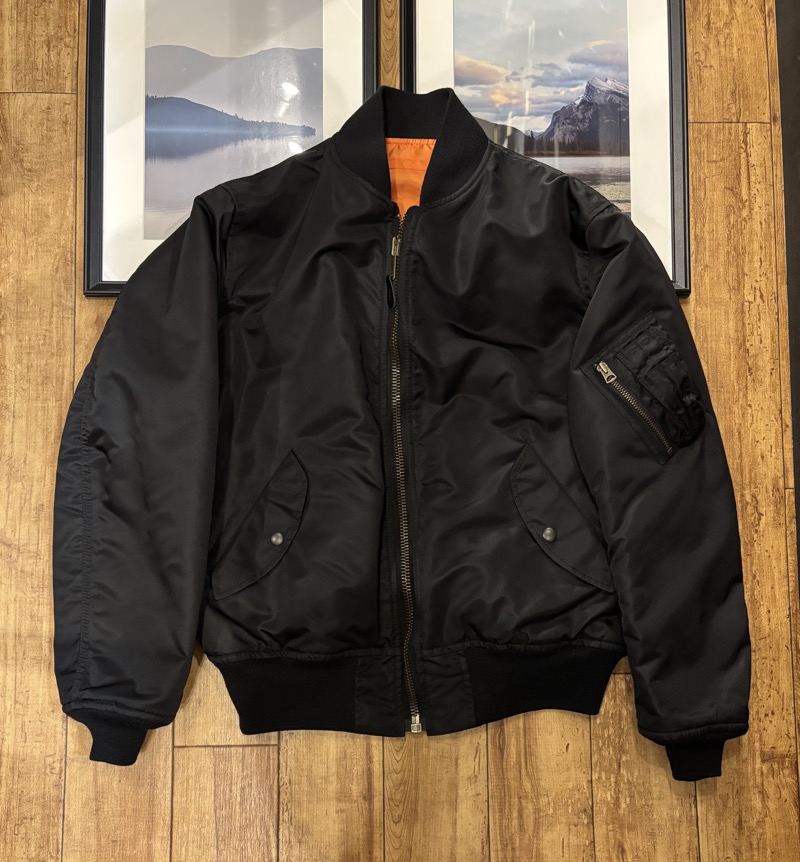 THE REAL McCOY'S(リアルマッコイズ) MA-1 フライトジャケット ブラック