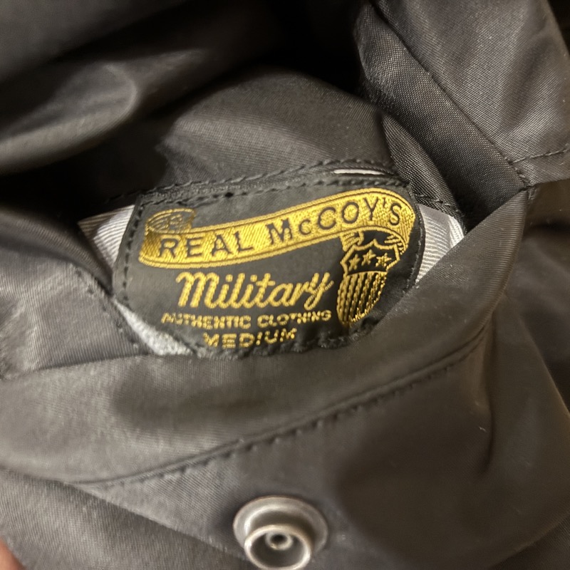THE REAL McCOY'S(リアルマッコイズ) MA-1 フライトジャケット ブラック