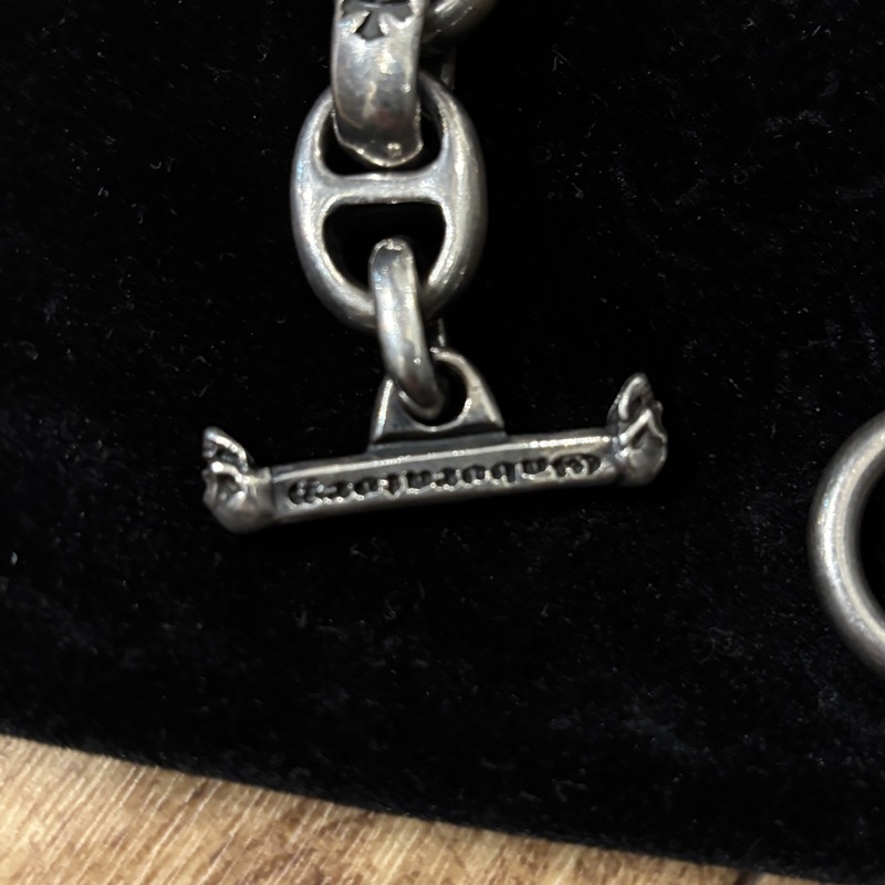 GABORATORY(ガボラトリー) ライオン ウィズ ゴシック クロス 7リンクス＆ スムースアンカー 7リンクス ブレスレット