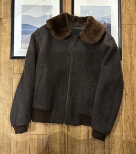 PRADA(プラダ) SGC958 ウール ブルゾンジャケット シアリング襟付きの買取実績