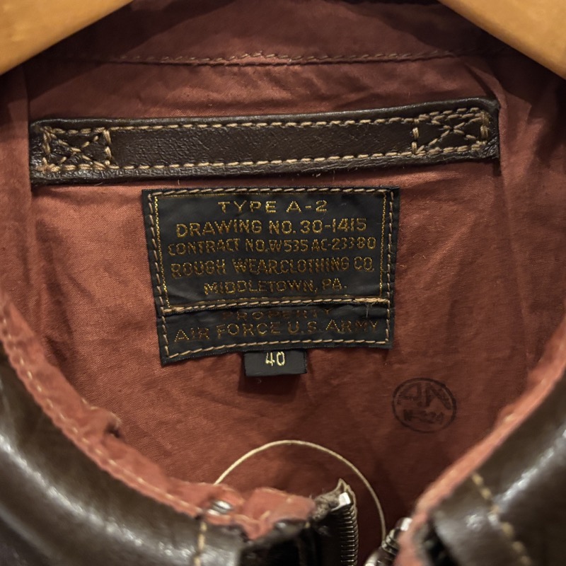 BUZZ RICKSON'S(バズリクソンズ) A-2 フライトジャケット