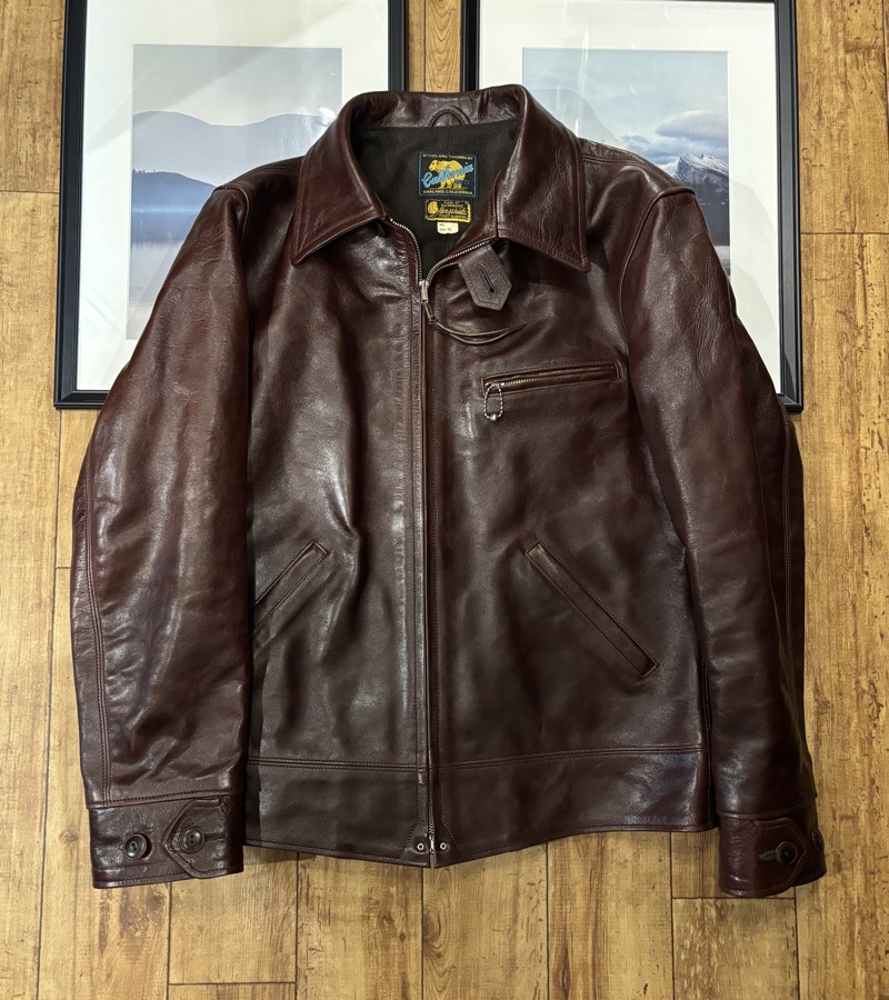 RAINBOW COUNTRY(レインボーカントリー) ホースハイド シングル ライダースジャケット