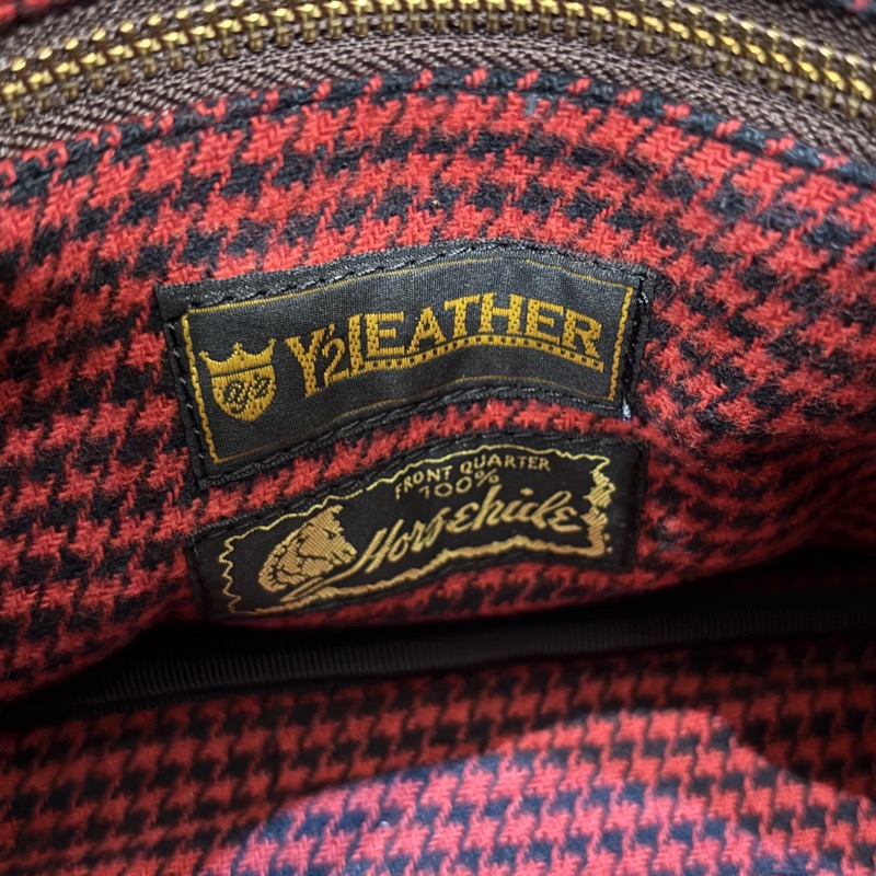 Y’2 LEATHER(ワイツーレザー) BG-02 ホースハイド ショルダーバッグ