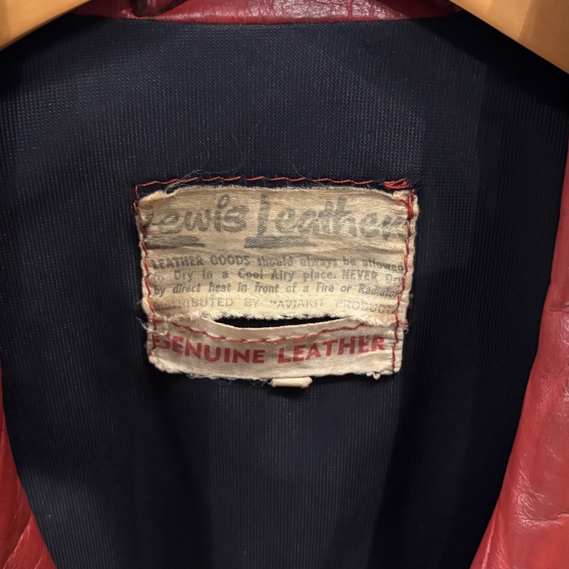 ビンテージ Lewis Leathers (ルイスレザー) 70s ライダースジャケット ヨーロッパ