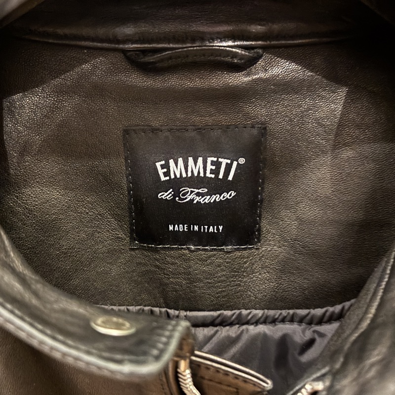 EMMETI(エンメティ) ANDREA(アンドレア) シングル ライダースジャケット