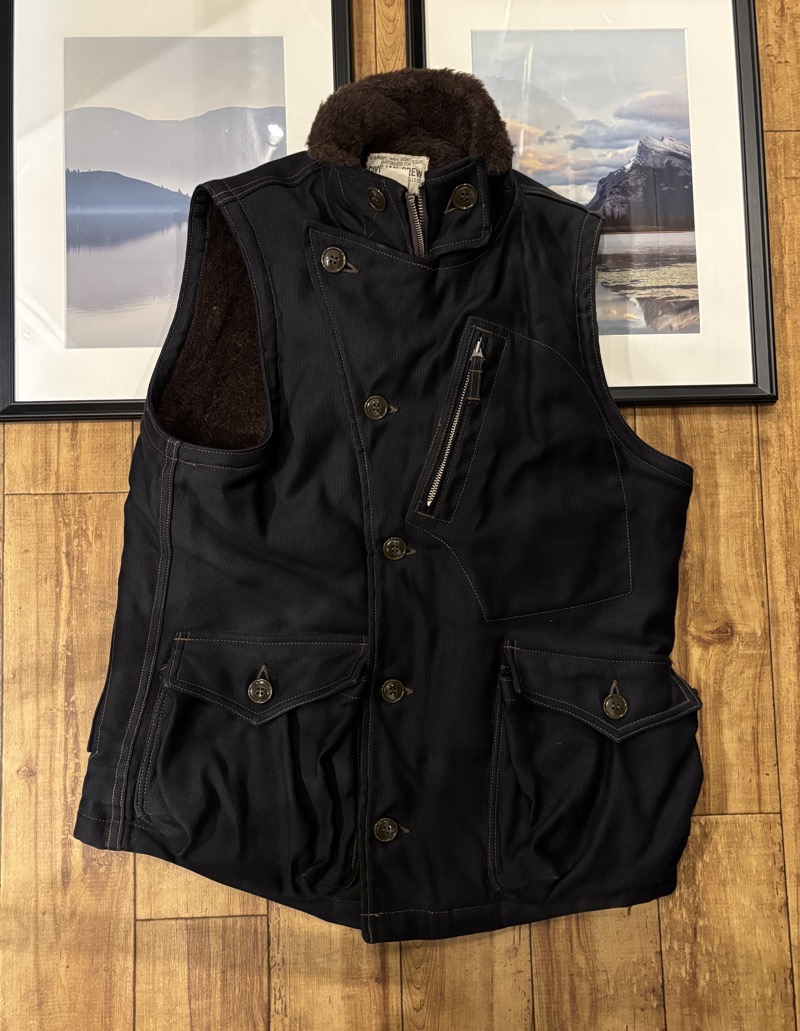 FREEWHEELERS(フリーホイーラーズ) ウィンター アヴィエイターズ ベスト