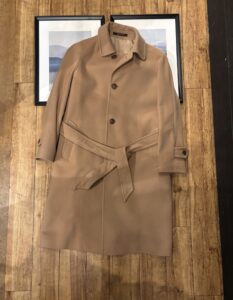 TAGLIATORE(タリアトーレ) ウール×カシミヤ バルカラー ベルテッドコート LARSの買取実績