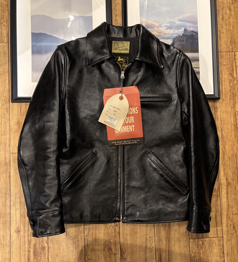 THE REAL McCOY'S(リアルマッコイズ) MJ14152 30's ホースハイド レザースポーツジャケット サイズ34