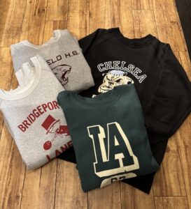 WAREHOUSE(ウエアハウス) スウェット 両V フロッキープリント リバースウィーブタイプなど大量に買取りしました！