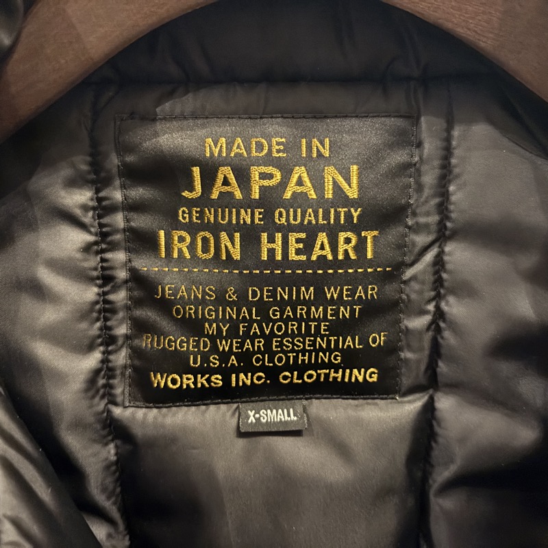 IRON HEART(アイアンハート) IHJ-92 プリマロフト ゴールド パーテックスシールド DV マウンテンジャケット