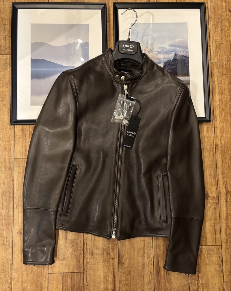 EMMETI(エンメティ) GIAPPONE-078 JURI(ユーリ) シングルライダースジャケット