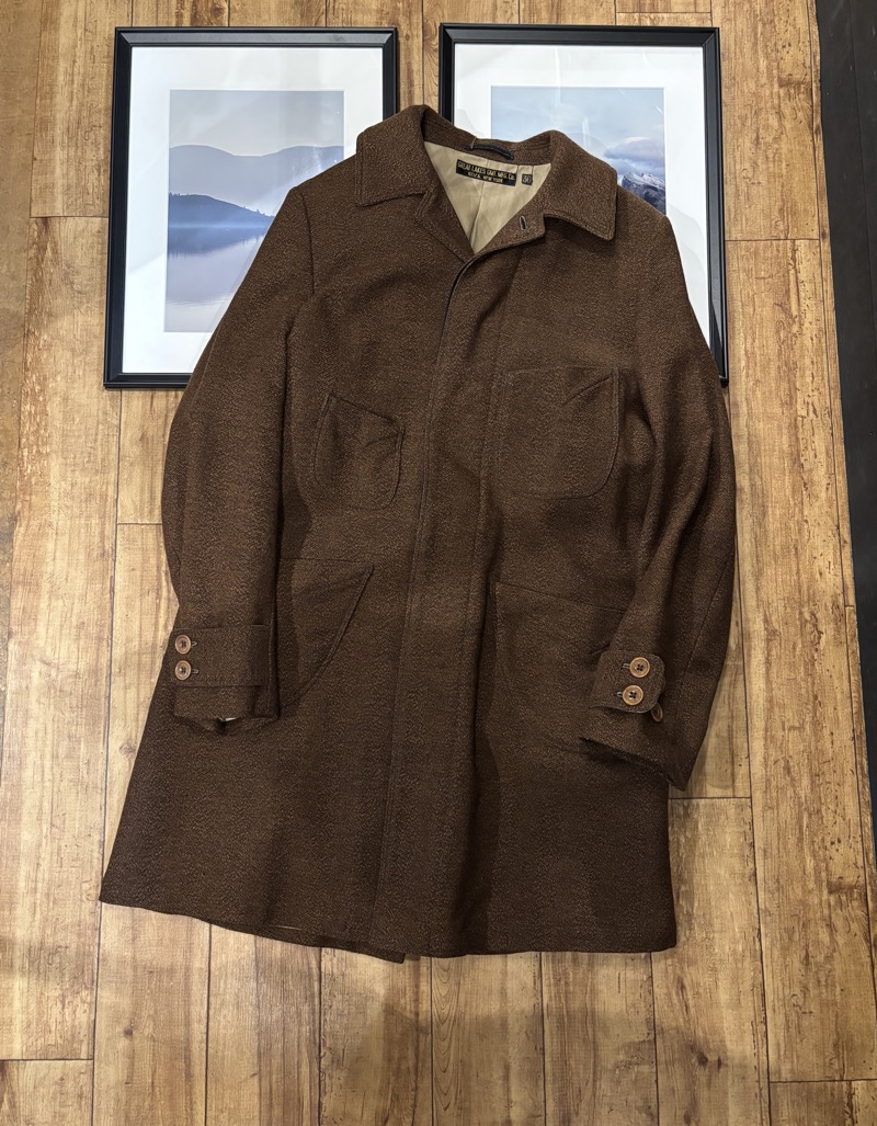 FREEWHEELERS(フリーホイーラーズ) Costello コステロ ツイード オーバーコート