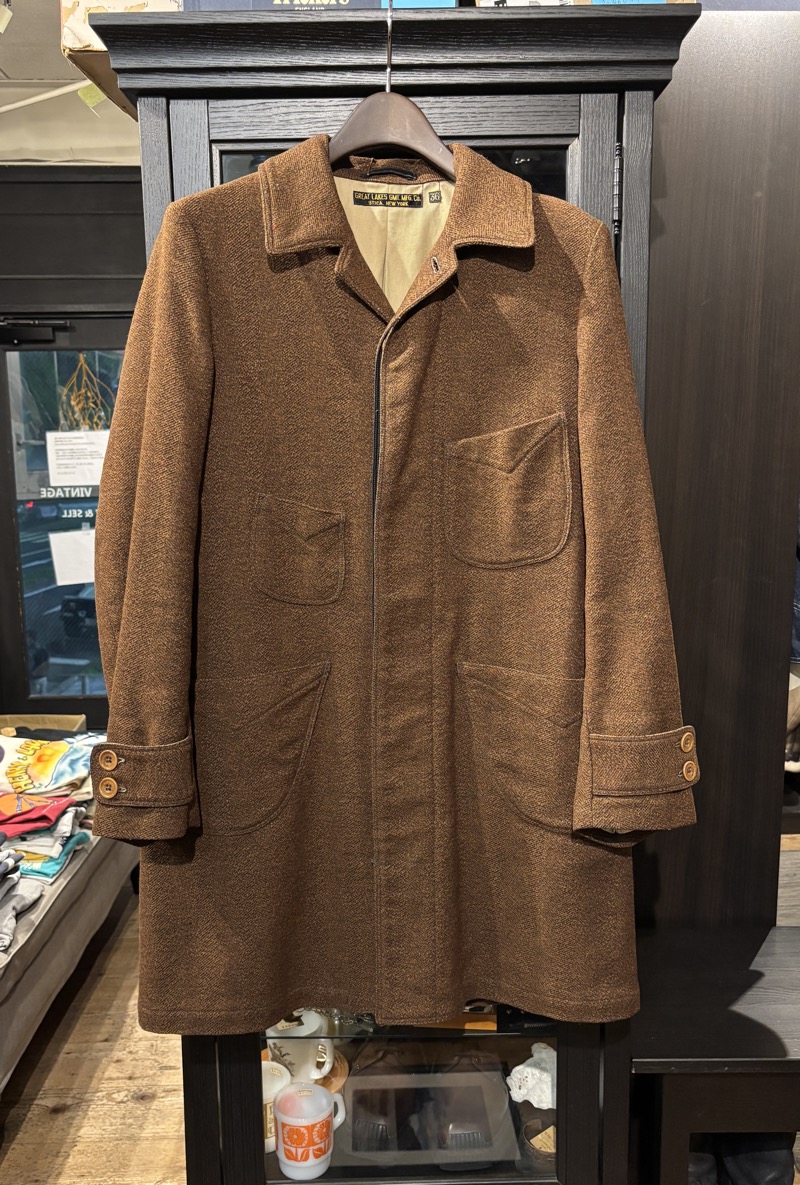 FREEWHEELERS(フリーホイーラーズ) Costello コステロ ツイード オーバーコート