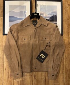 CINQUANTA(チンクアンタ) ゴートスエード レザージャケットの買取実績