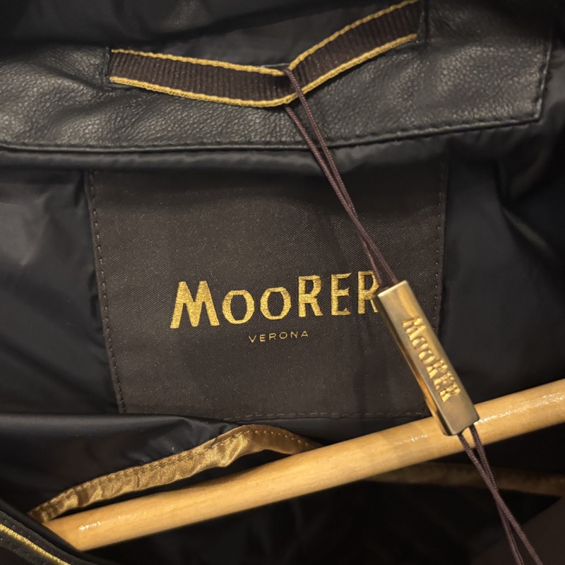 MOORER(ムーレー) BASILE-P3 バージル レザー ダウンジャケット