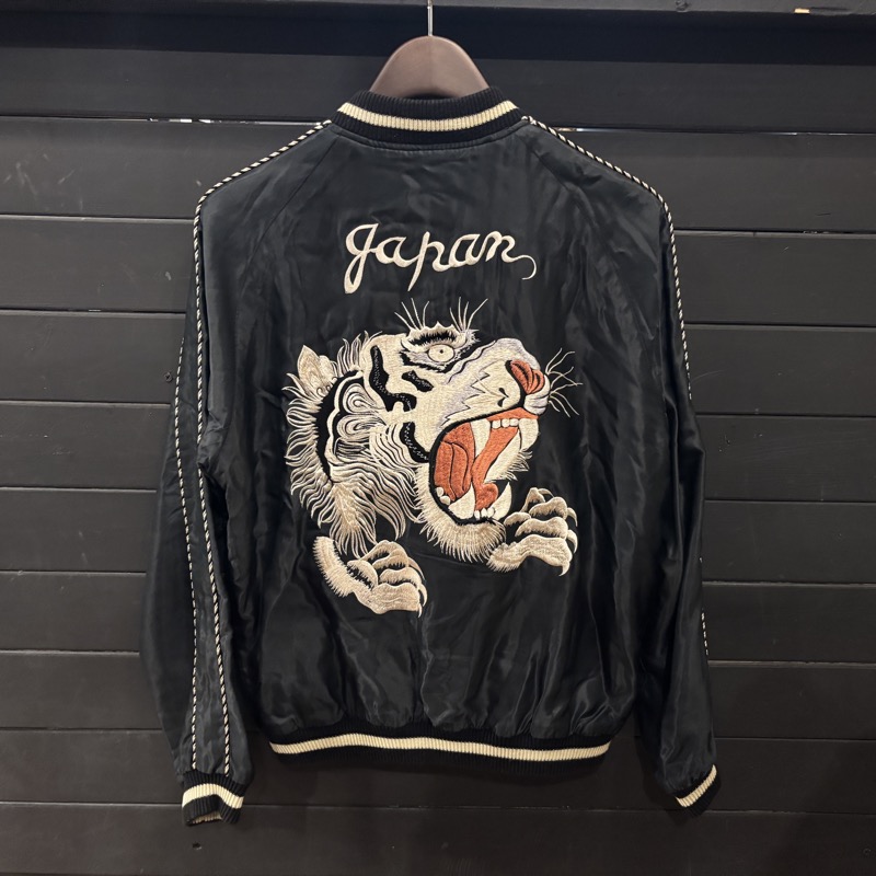 TAILOR TOYO(テーラー東洋) TT15052 Mid 1950s Style Acetate Souvenir Jacket “TIGER HEAD” × “CHEVY LOVER” スカジャン