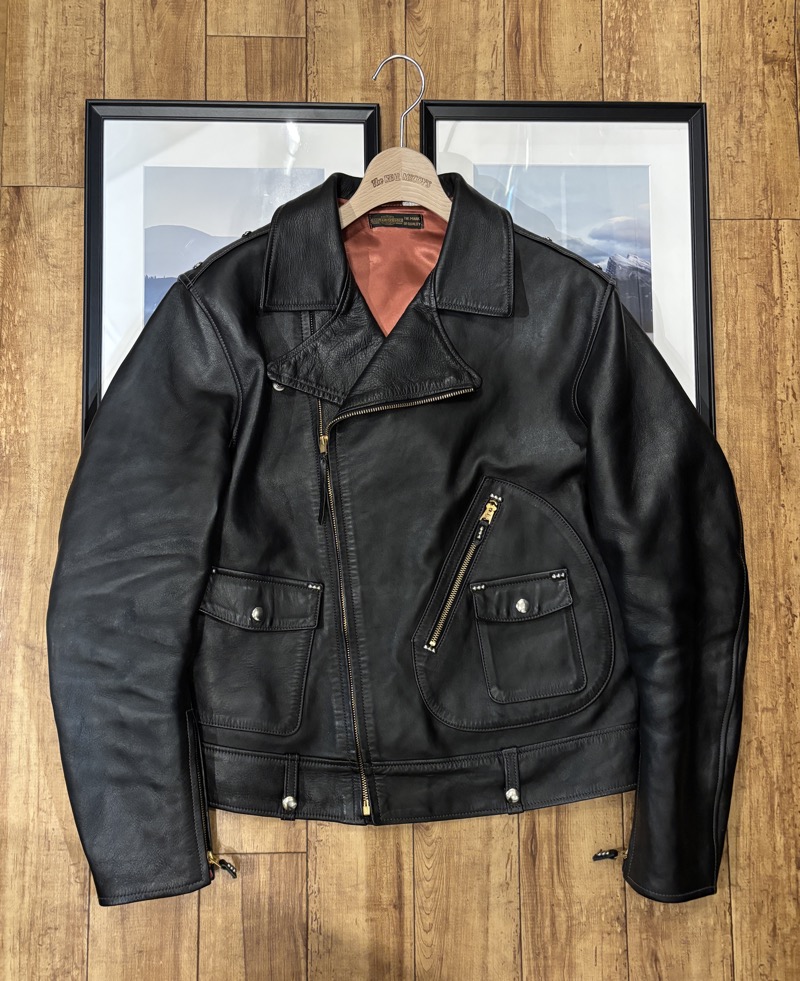 THE REAL McCOY'S(リアルマッコイズ) OJ23001 HARLEY-DAVIDSON'CYCLE CHAMP'1940s ダブルライダースジャケット