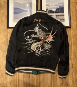 TAILOR TOYO(テーラー東洋) TT15619 Early 1950s Style Acetate Souvenir Jacket “KOSHO & CO.” Special Edition “SILVER DRAGON” × “TANGLED DRAGONS” スカジャンの買取実績
