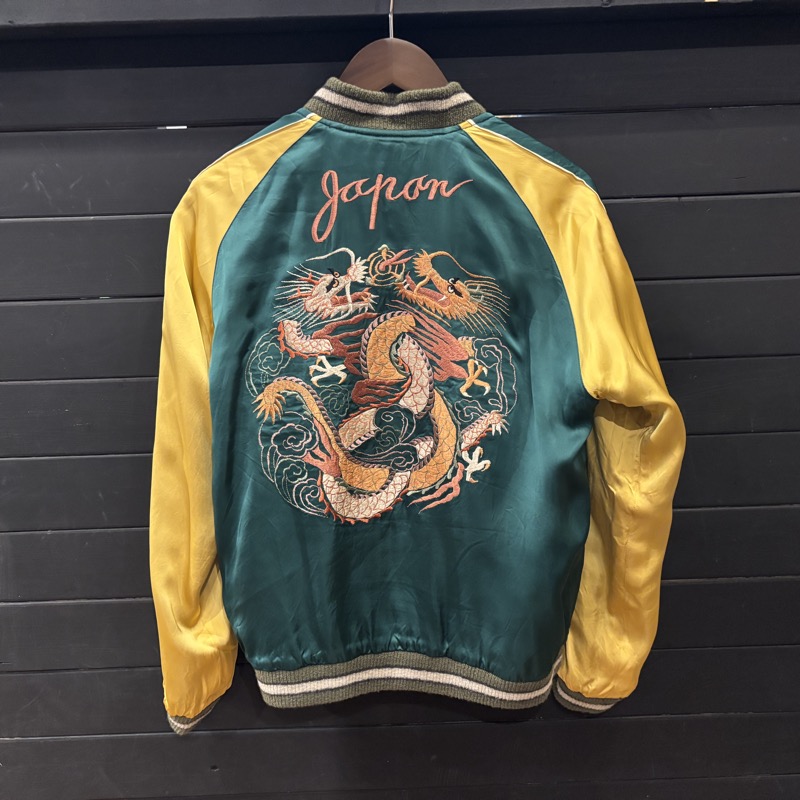 TAILOR TOYO(テーラー東洋) TT15619 Early 1950s Style Acetate Souvenir Jacket “KOSHO & CO.” Special Edition “SILVER DRAGON” × “TANGLED DRAGONS” スカジャン