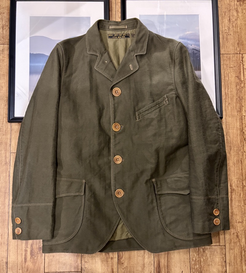 FREEWHEELERS(フリーホイーラーズ) Morgan モルガン モールスキン サックコート