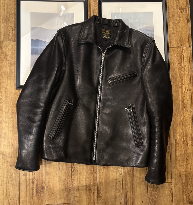 FINECREEK LEATHERS(ファインクリークレザーズ) Eric エリック シングルライダースジャケット