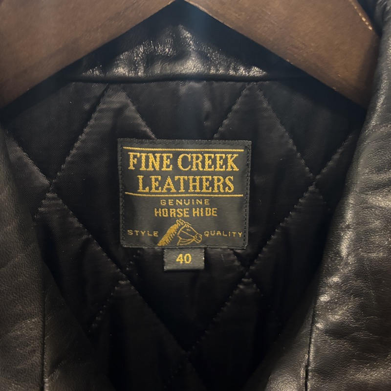 FINECREEK LEATHERS(ファインクリークレザーズ) Eric エリック シングルライダースジャケット