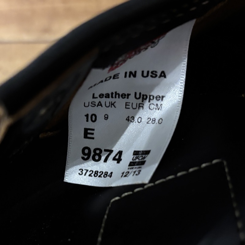 REDWING(レッドウィング) #9874 アイリッシュセッター 6インチ モックトゥブーツ クロンダイク
