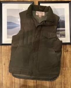 FILSON(フィルソン) ダウン クルーザーベスト オイルドクロスの買取実績