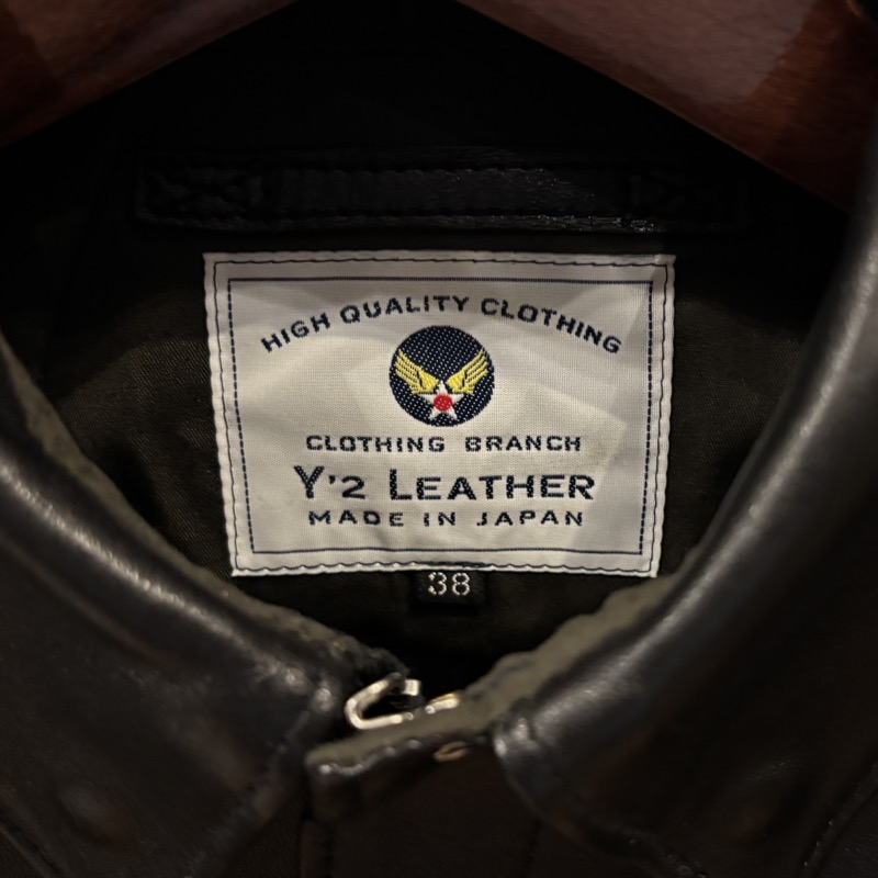 Y’2 LEATHER(ワイツーレザー) A-2 フライトジャケット