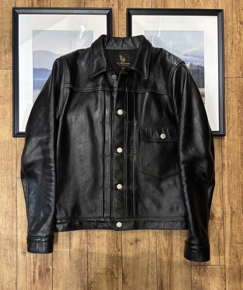 FINECREEK LEATHERS(ファインクリークレザーズ) Richmond リッチモンド 1stタイプ ホースハイド レザージャケット