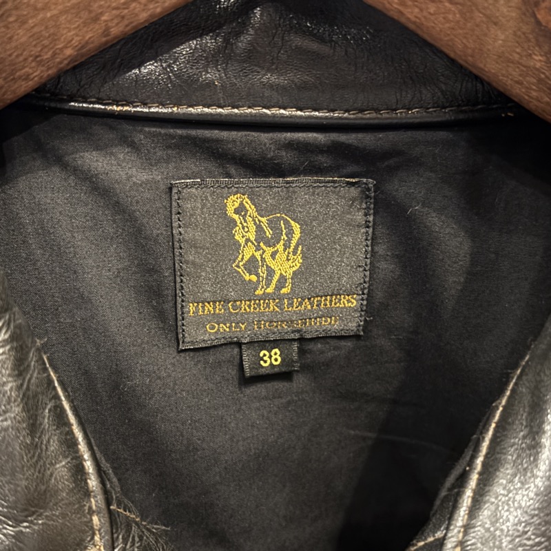 FINECREEK LEATHERS(ファインクリークレザーズ) Richmond リッチモンド 1stタイプ ホースハイド レザージャケット