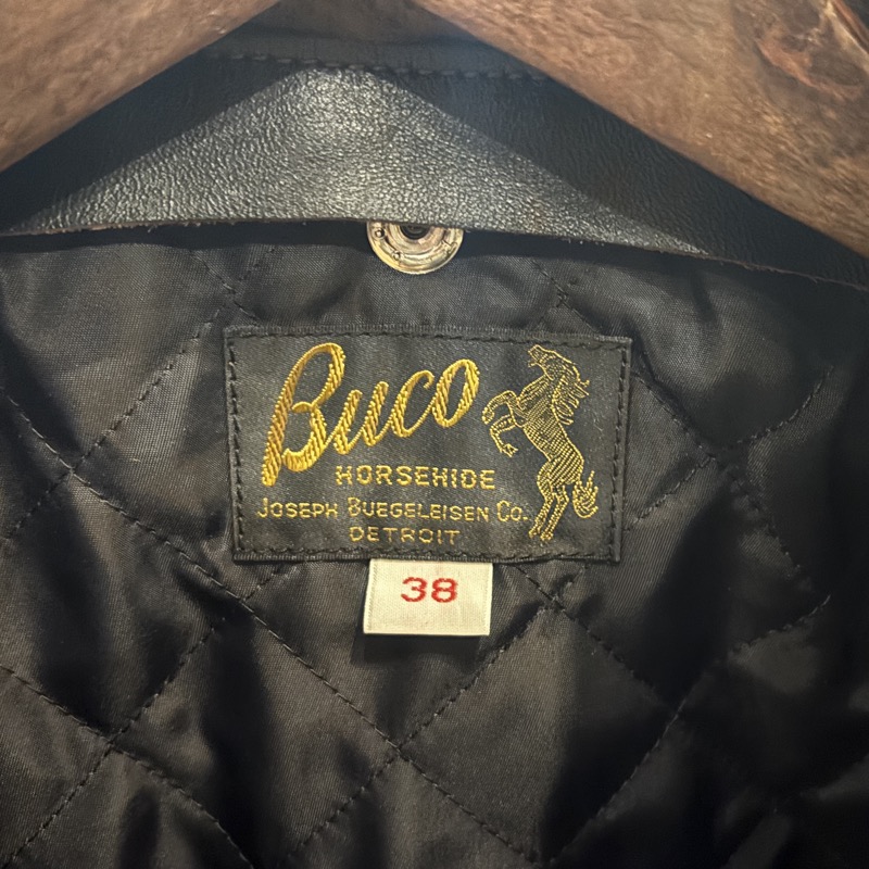 THE REAL McCOY’S(リアルマッコイズ) BUCO(ブコ) J-24 ホースハイド ダブルライダースジャケット