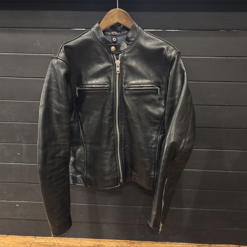 VANSON(バンソン) コメット シングルライダースジャケット