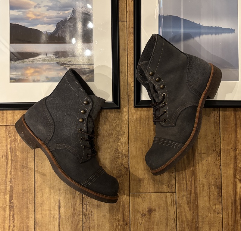 REDWING(レッドウィング) #8117 スエード アイアンレンジ ブーツ