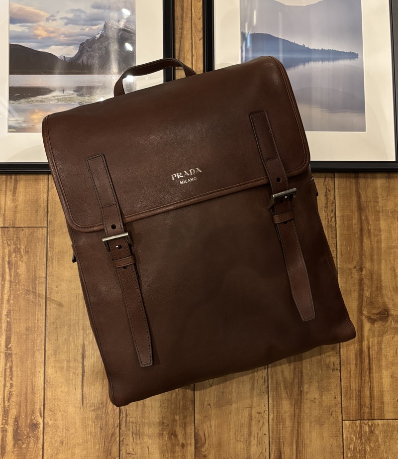 PRADA(プラダ) 2VZ119 レザー バックパック リュックサック