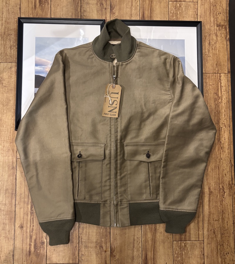 WAREHOUSE(ウエアハウス) U.S.NAVY 36J1 JACKET フライトジャケット