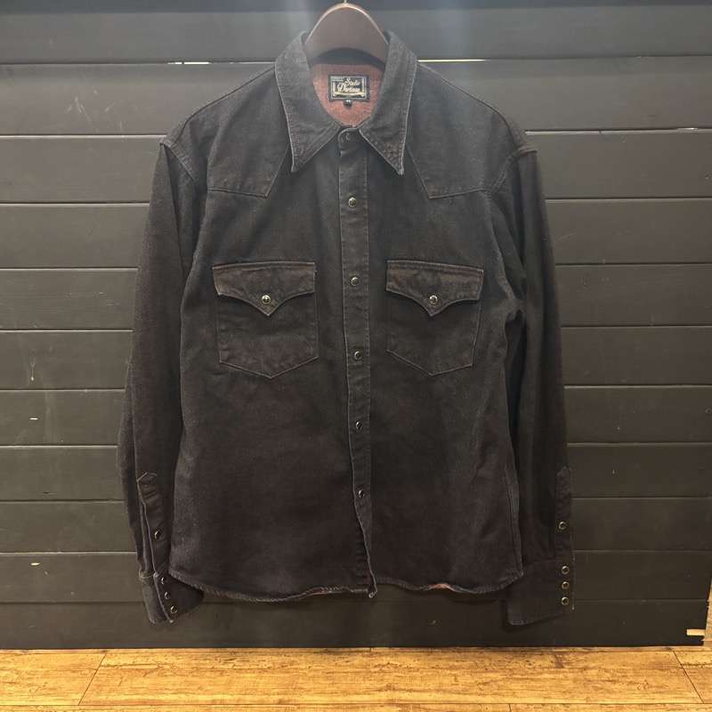 STUDIO D'ARTISAN(ステュディオダルチザン) D5727 ベンガラ染め デニムウエスタンシャツ