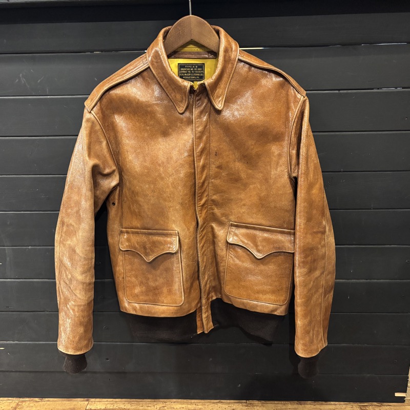 THE REAL McCOY’S(リアルマッコイズ)のA-2 フライトジャケット 柿渋染めを買取りしました!