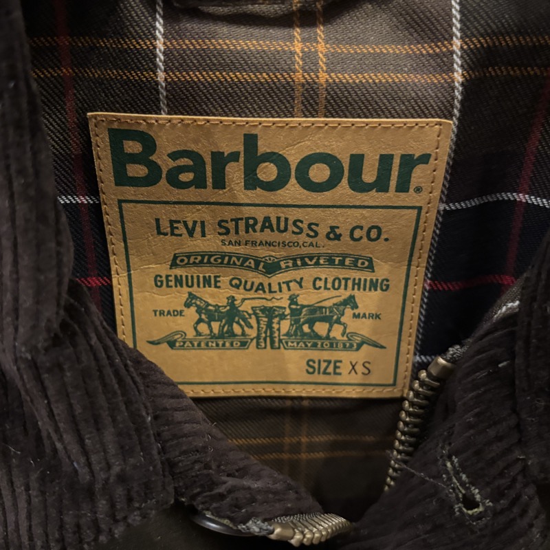 Levi's×Barbour(リーバイス×バブアー) タイプⅡ ワックス ジャケット