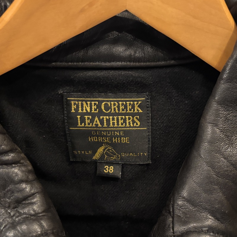 FINECREEK LEATHERS(ファインクリークレザーズ) Santa Anita サンタアニタ ホースハイド レザージャケット