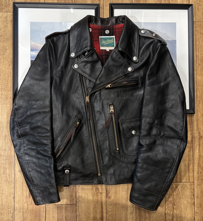 THE FLAT HEAD(フラットヘッド) ホースハイド ダブルライダースジャケット